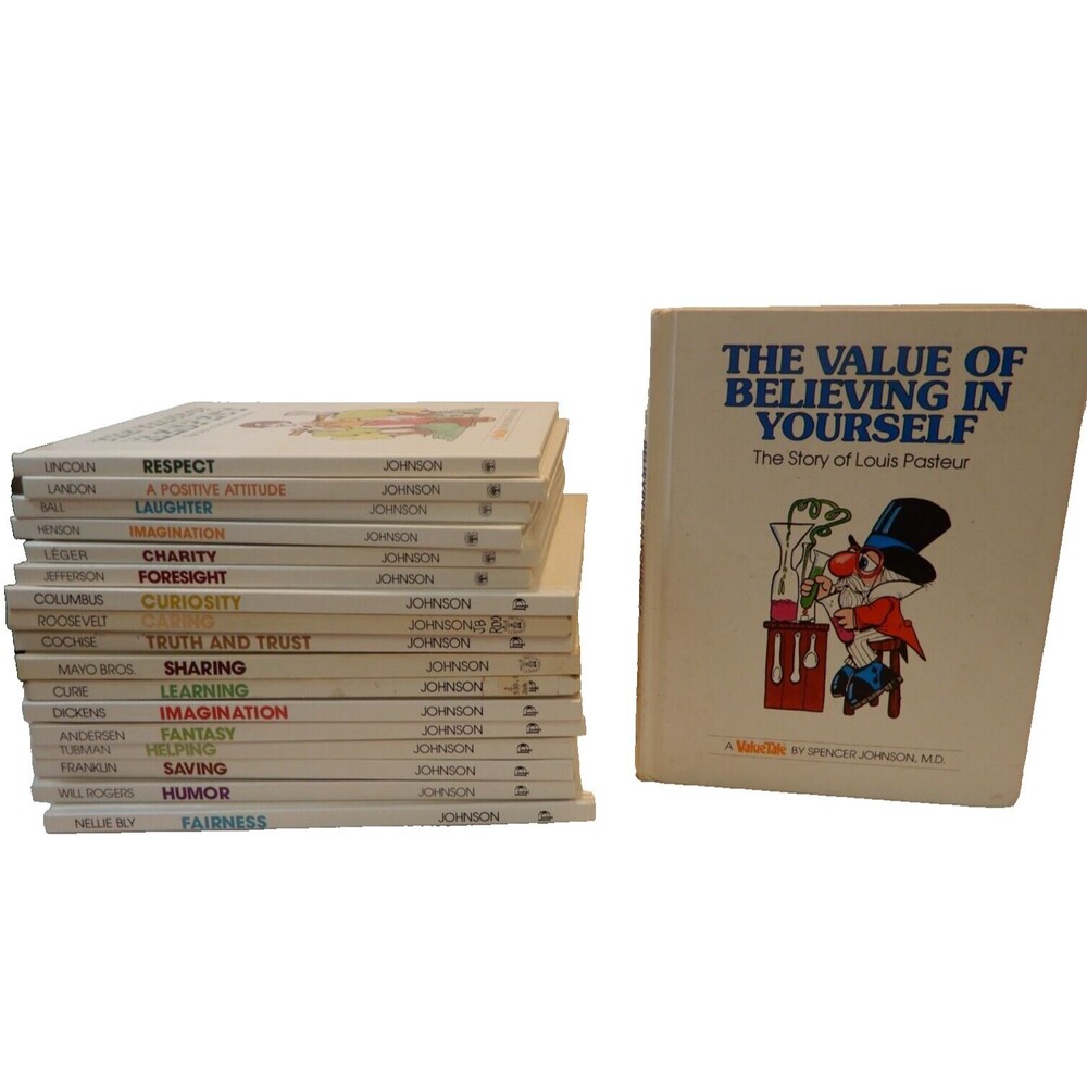 Lot of 18 Vintage A ValueTale (Value Tale) by Spencer & Ann Johnson Books